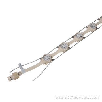 RGB DMX LED Rope ,Exterior Building Light with 1W Power Consumption, 5050 SMD, 4 LEDs